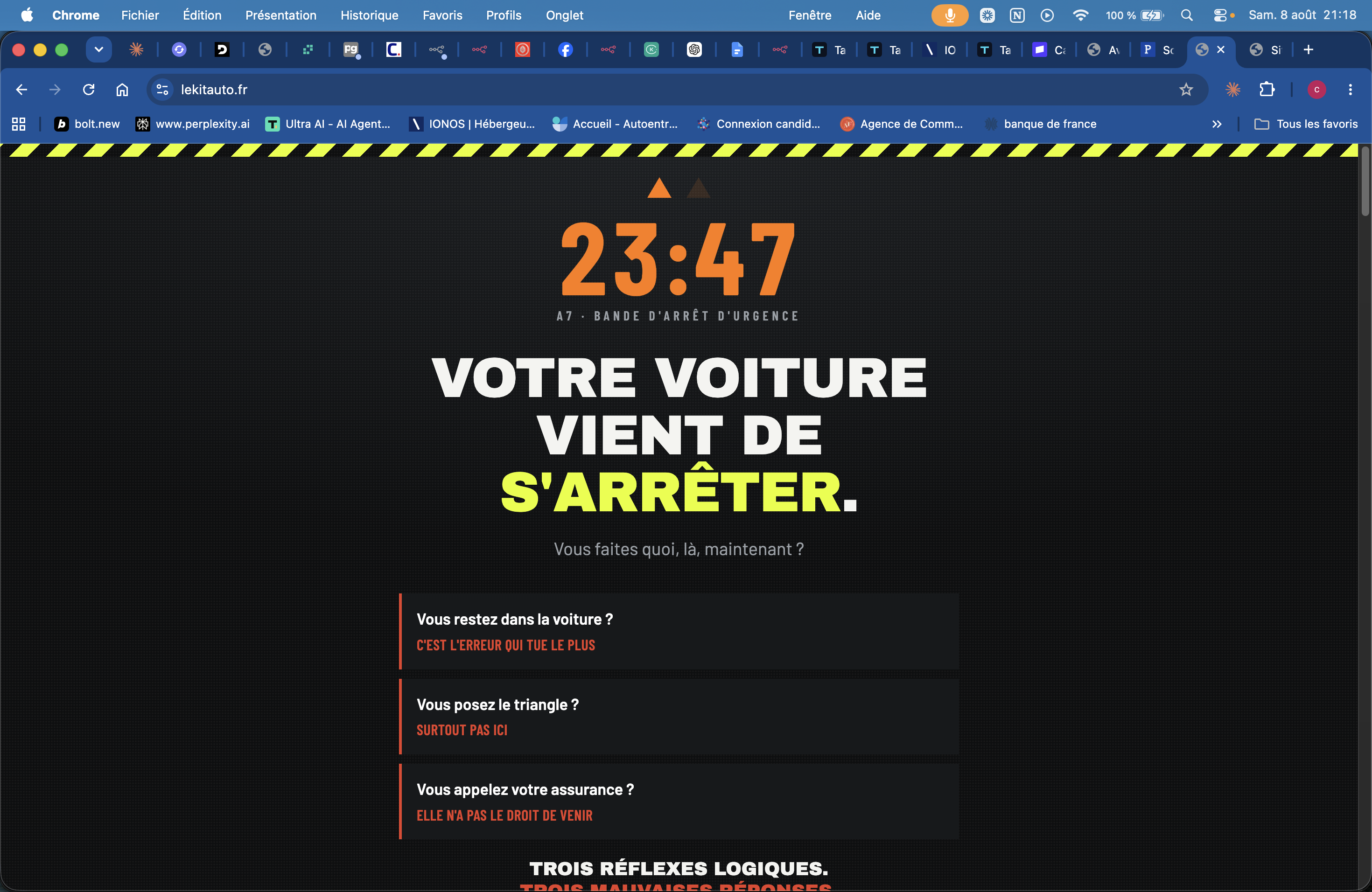 Le kit auto
